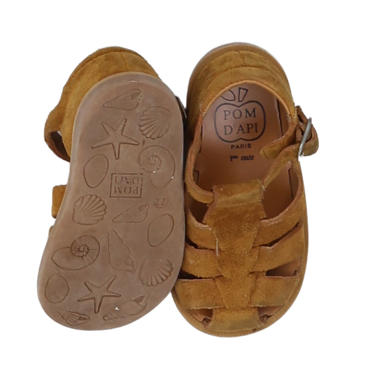 POM D'API - SANDALES - MARRON -  22