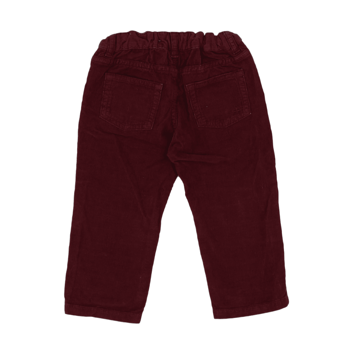 BONPOINT - Burgundy velvet pants - 2 years