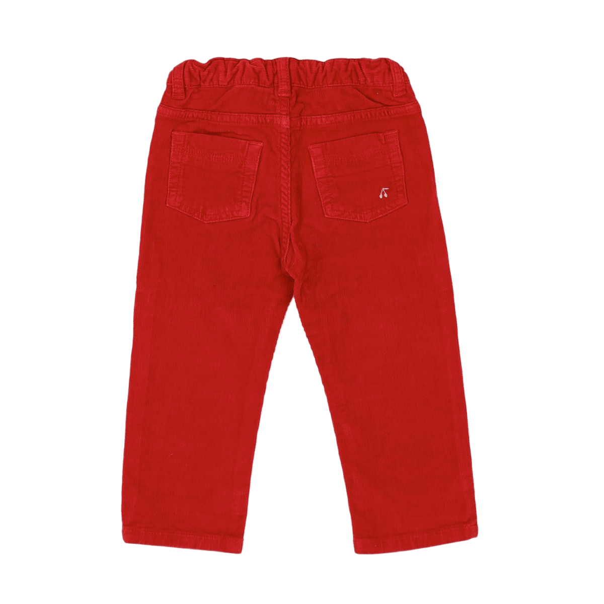 BONPOINT - Red velvet jeans - 2 years