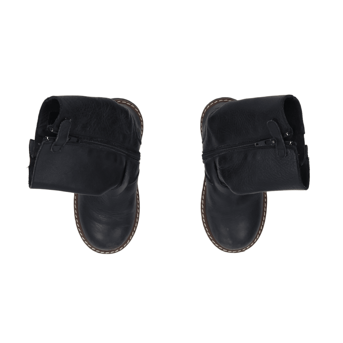 BONPOINT - Black leather boots - 25