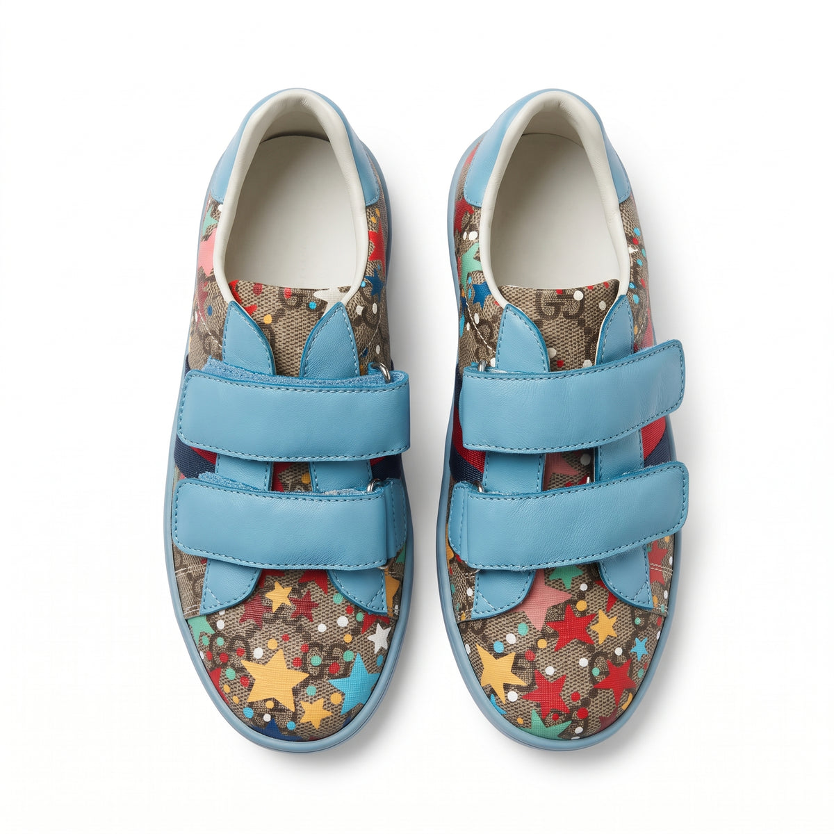 GUCCI - BASKETS - BLEU - 30