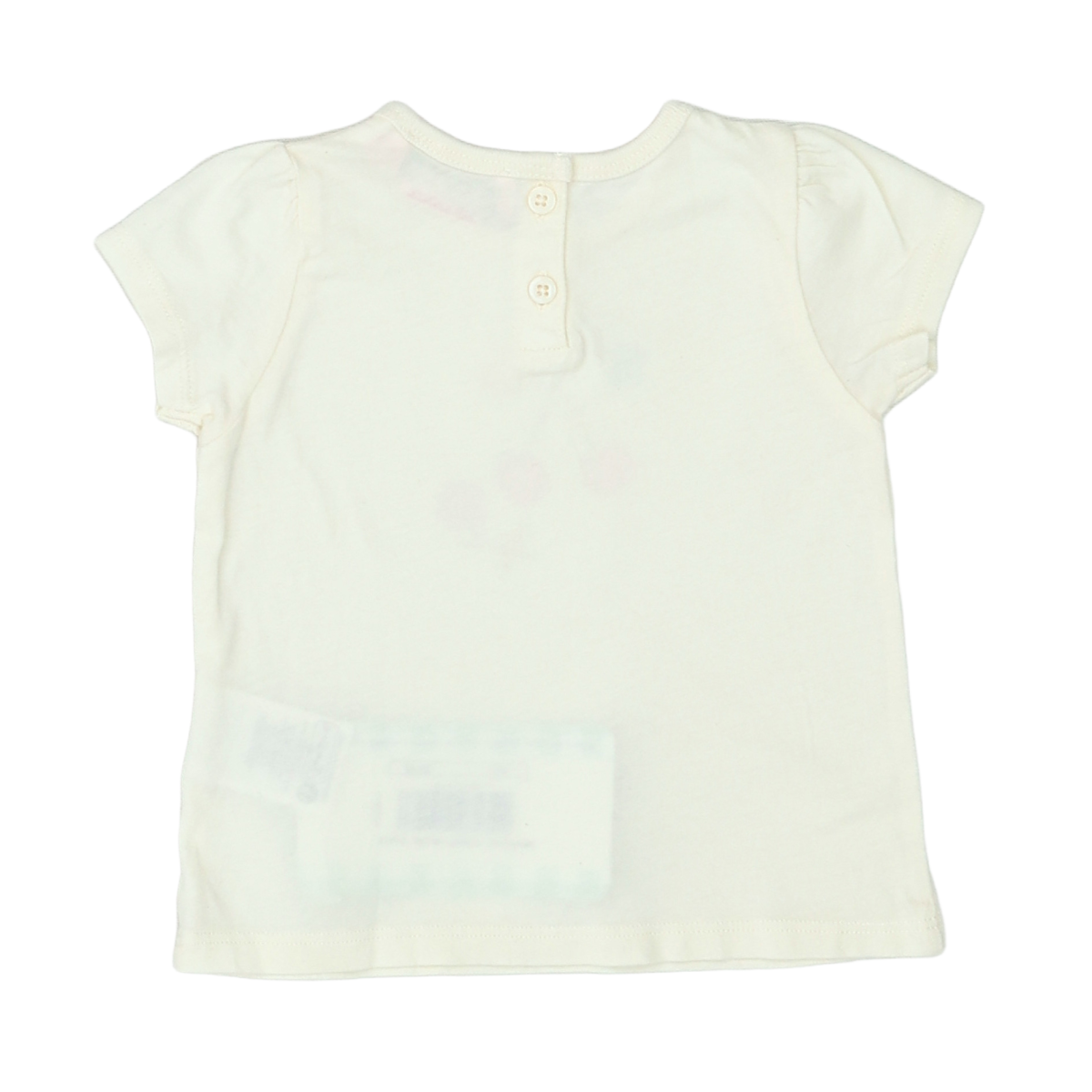 BONPOINT - T-SHIRT - BLANC - 6 MOIS