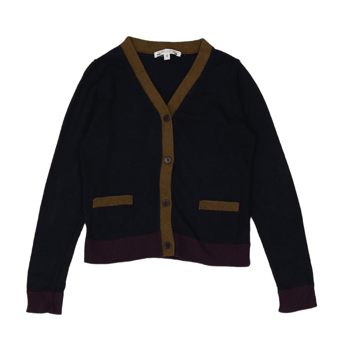 BONPOINT - STRICKJACKE - BLAU - 8 JAHRE