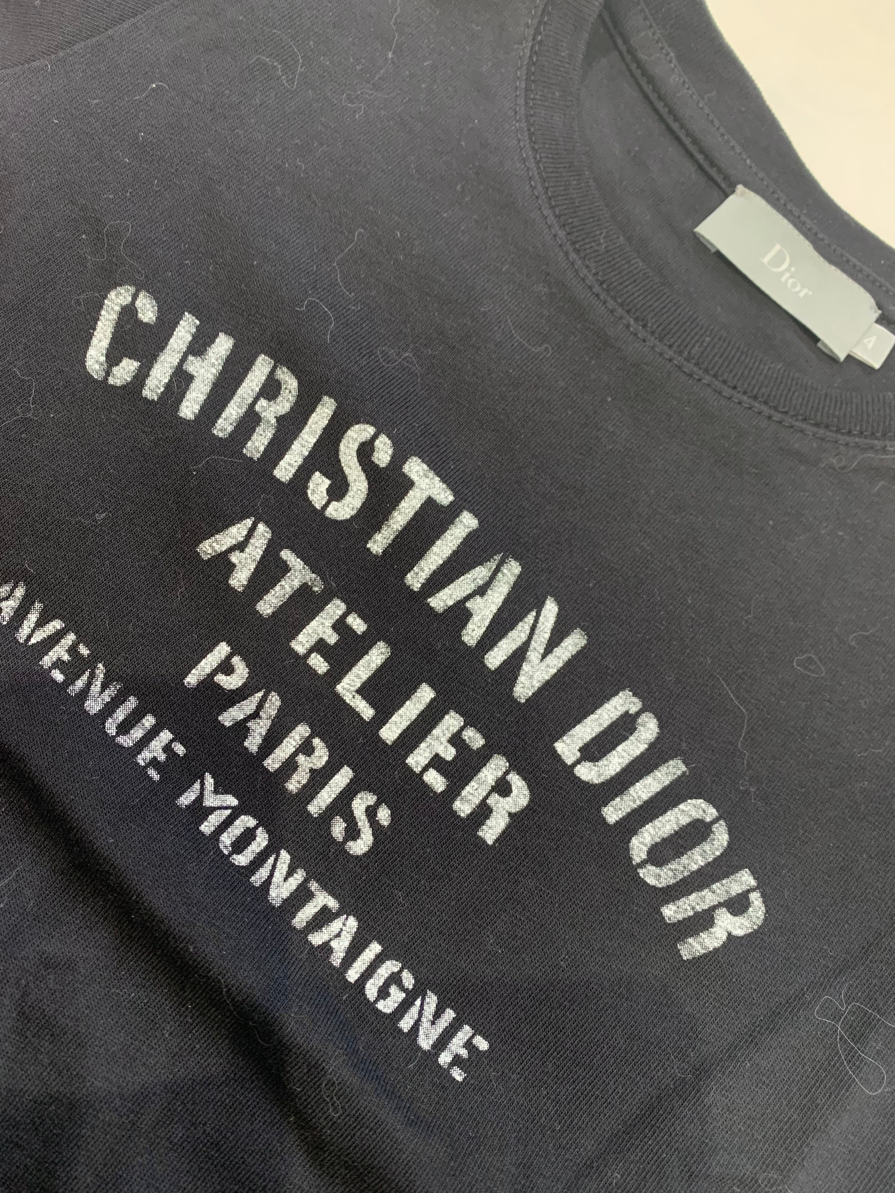 DIOR - T-SHIRT - BLACK - 4 YEARS