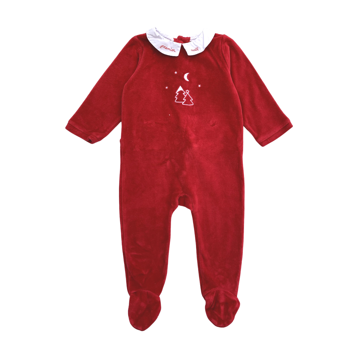 JACADI - PYJAMA - ROUGE - 12 MOIS