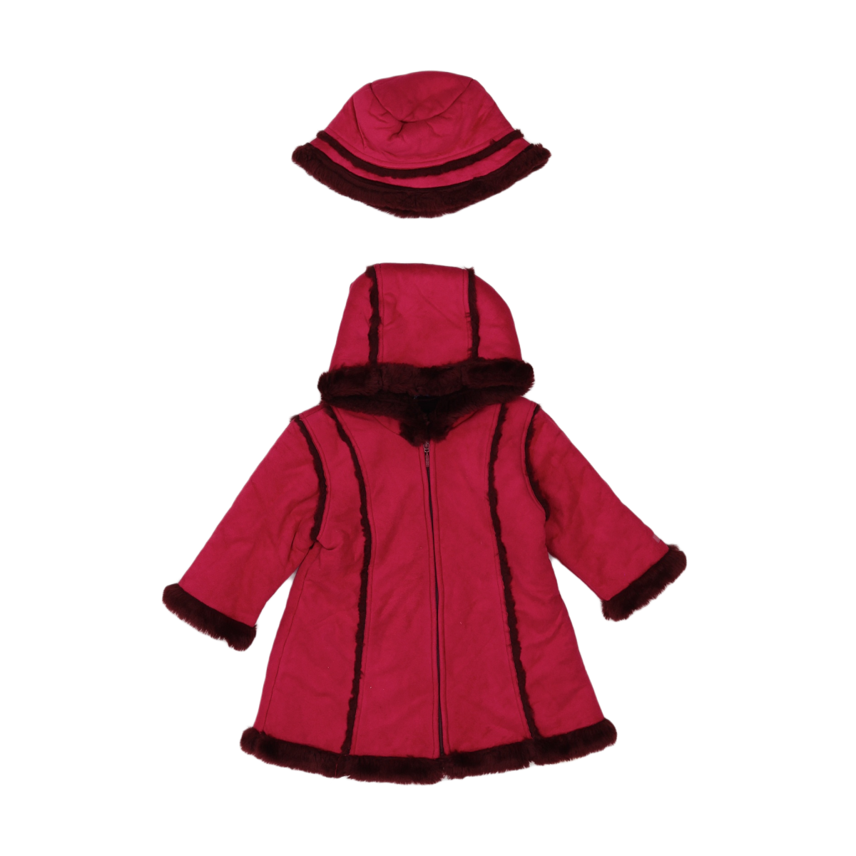 KENZO - MANTEAU - ROSE - 18 MOIS