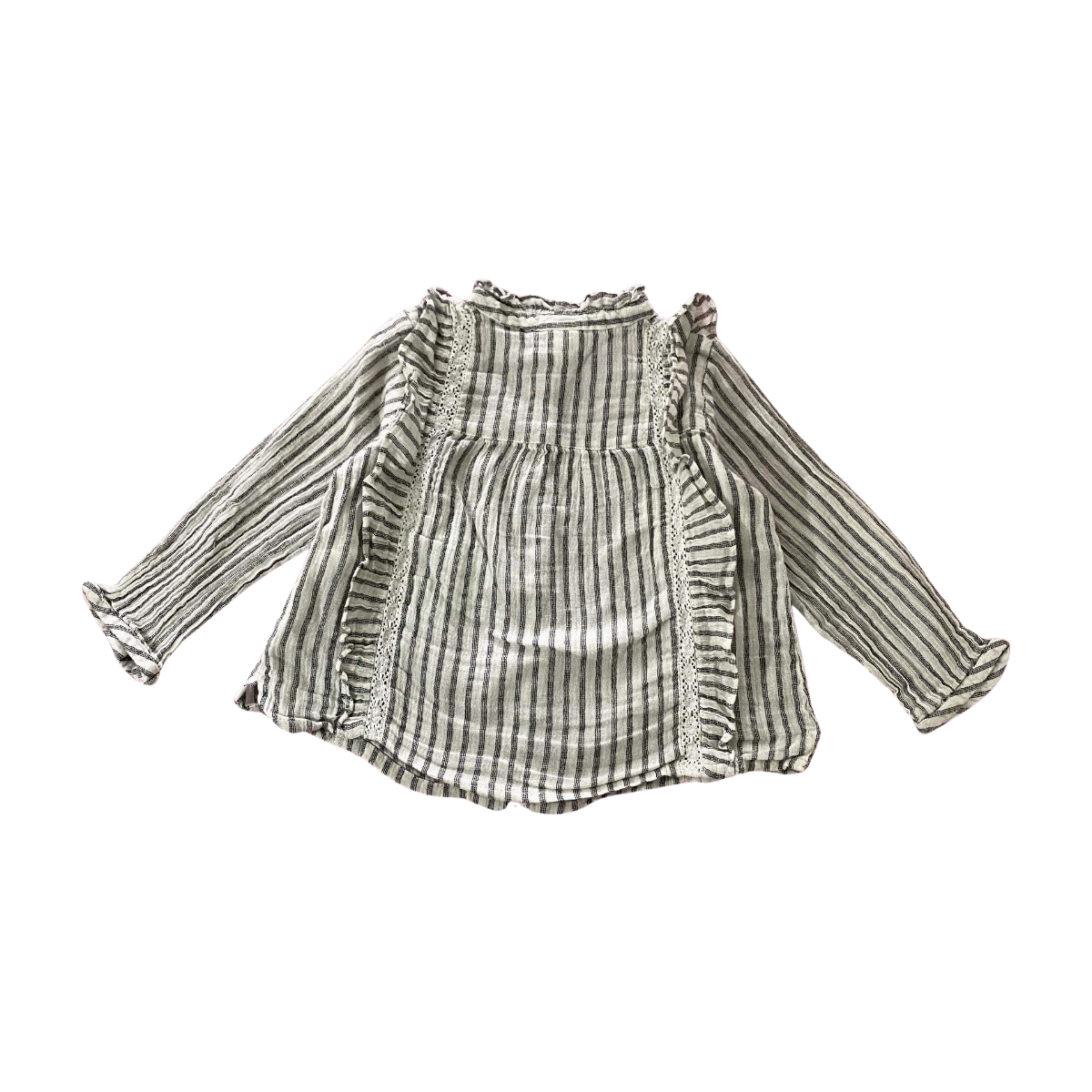 BONTON - CHEMISE - BLANC, BLEU - 24 MOIS