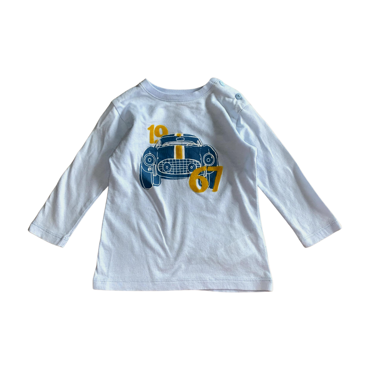 BONPOINT - T-SHIRT - BLEU - 6 MOIS