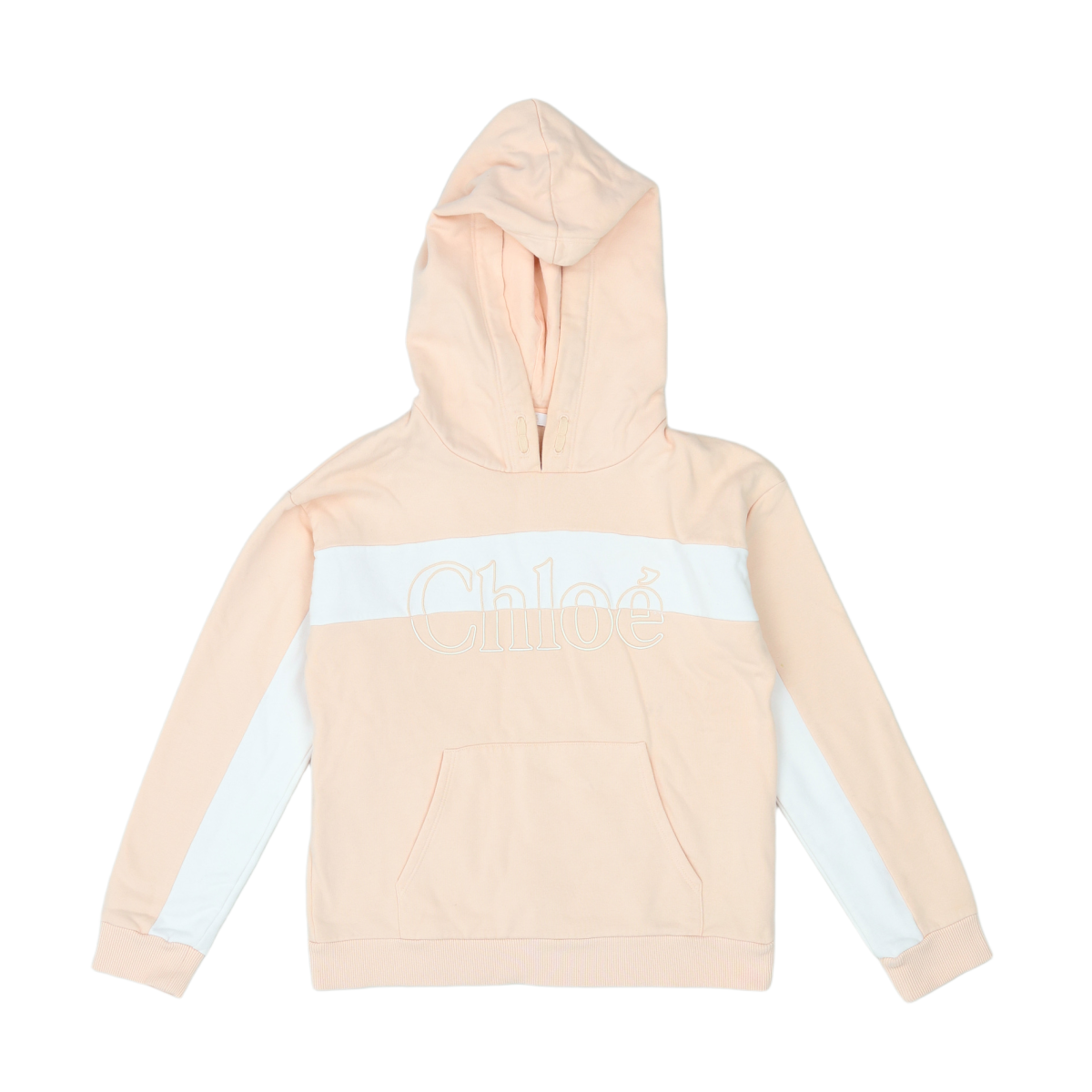 CHLOÉ - SWEAT - ROSE, BLANC - 12 ANS