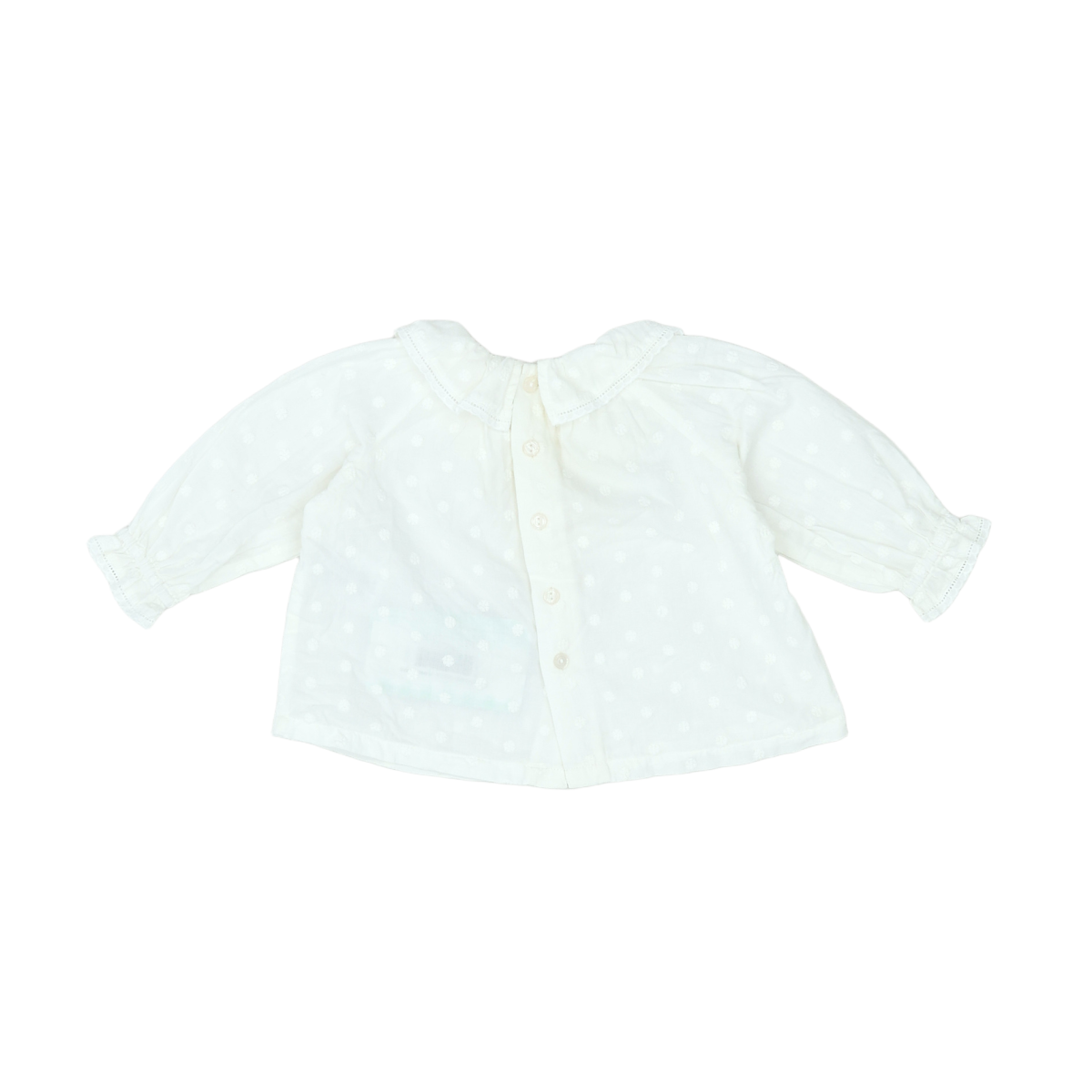 PETIT SÉZANE - BLOUSE - BLANC - 6 MOIS