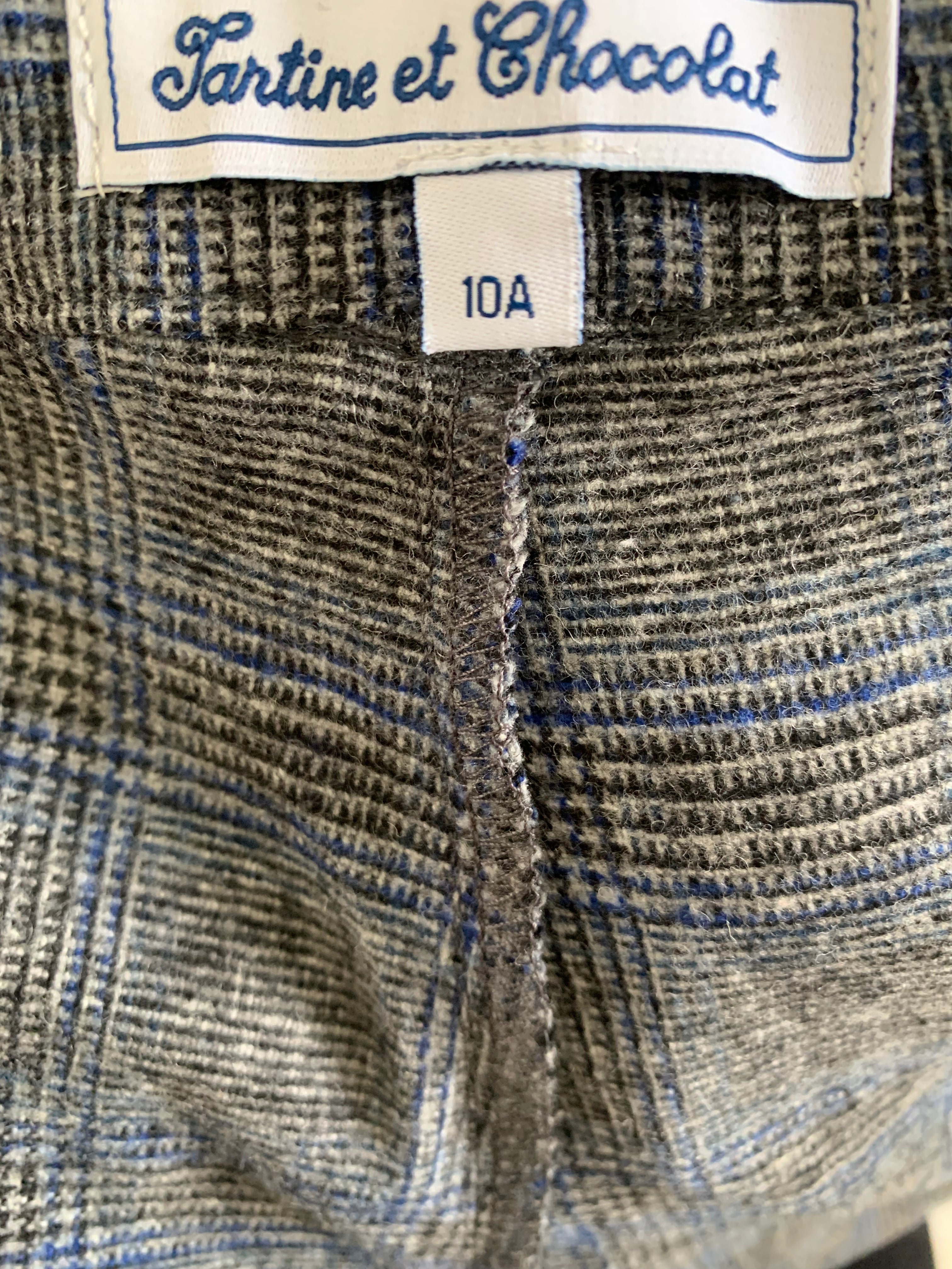 TARTINE & CHOCOLAT - PANTALON - GRIS - 10 ANS