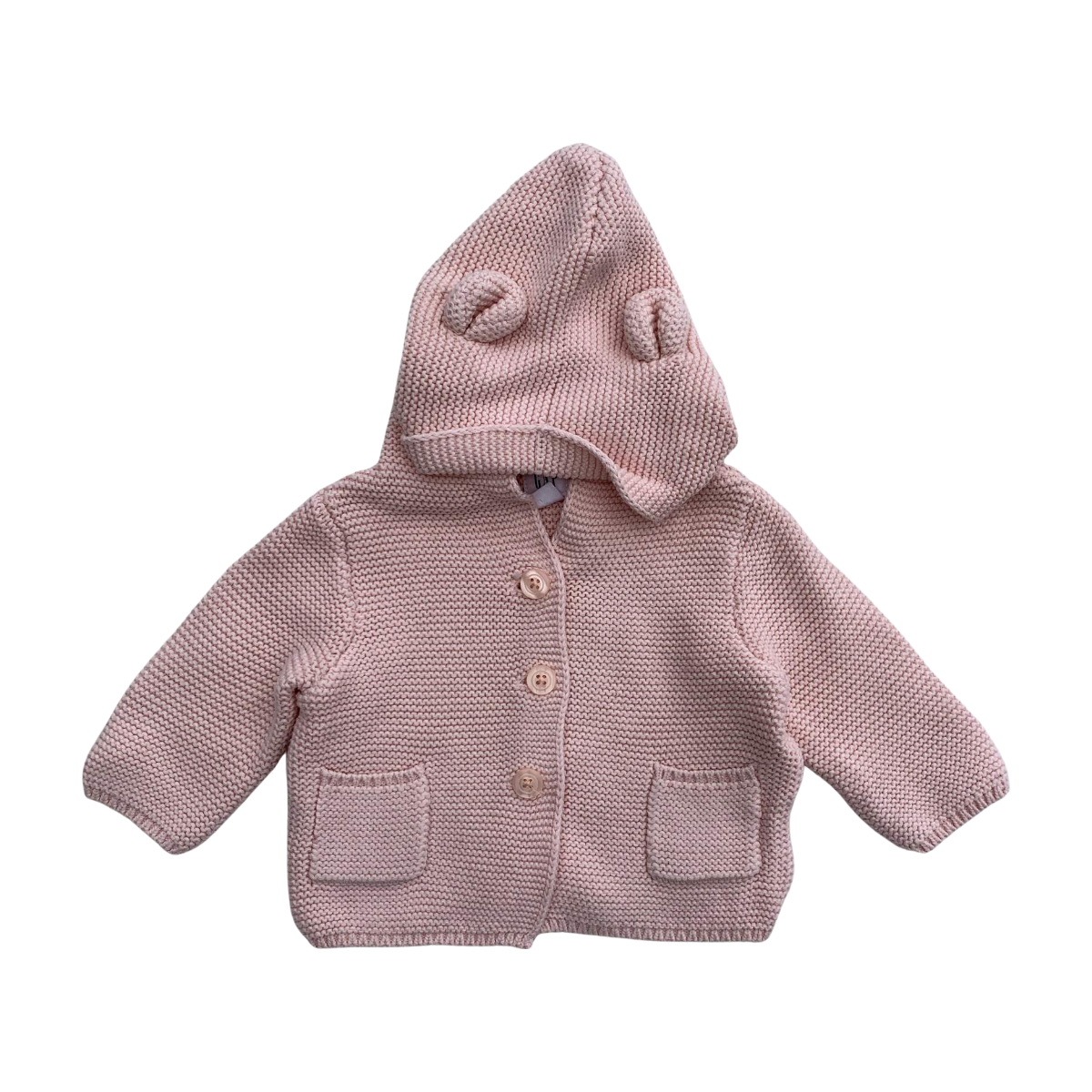 GAP - CARDIGAN - ROSE - 0 MOIS