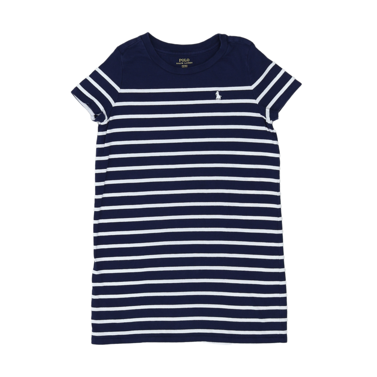 RALPH LAUREN - ROBE - BLANC, BLEU - 5 ANS
