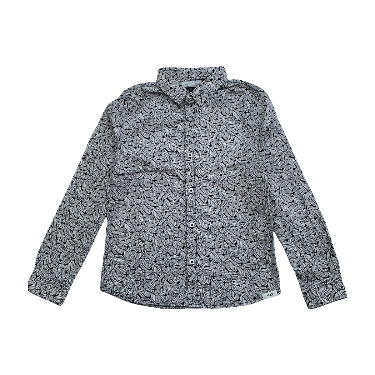 IKKS - CHEMISE - GRIS, NOIR - 8 ANS