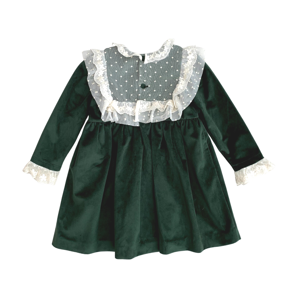 ALLEGRA - ROBE - VERT - 6 ANS