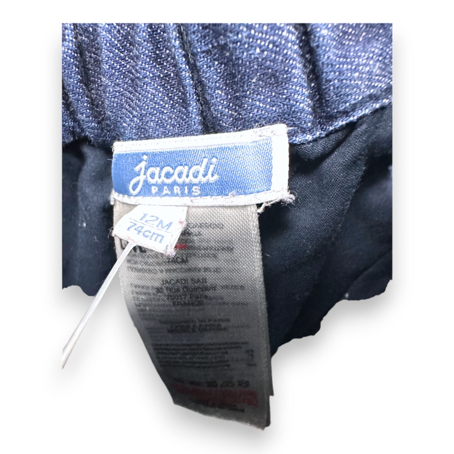 JACADI - Jeansshorts - 12 Monate