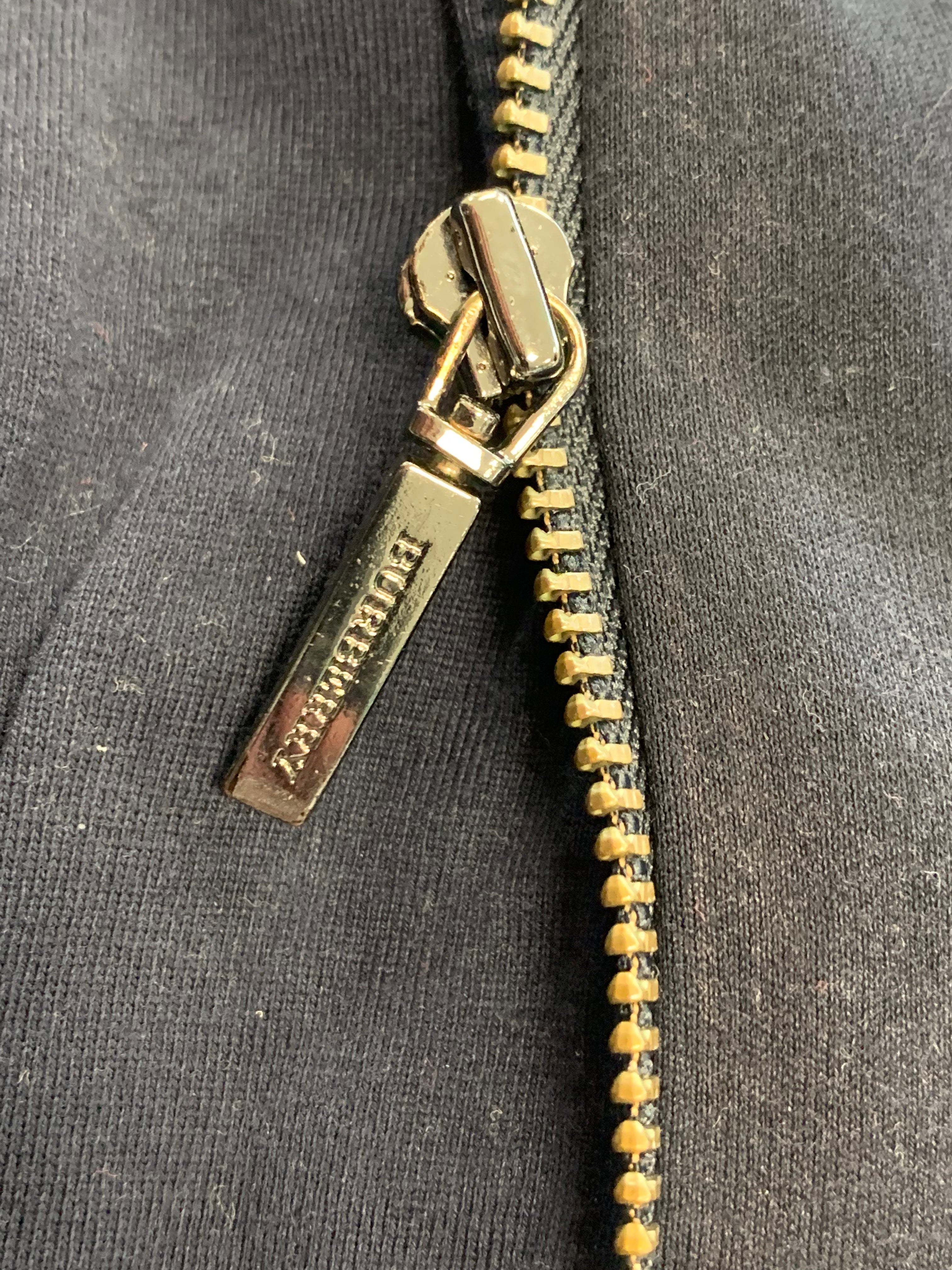 BURBERRY - VESTE - BLEU - 18 MOIS