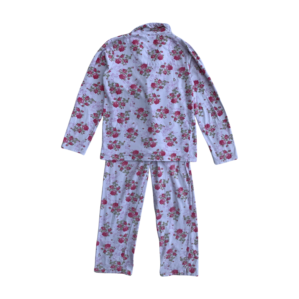 HANSSOP - PYJAMA - BLANC, ROSE - 9 ANS