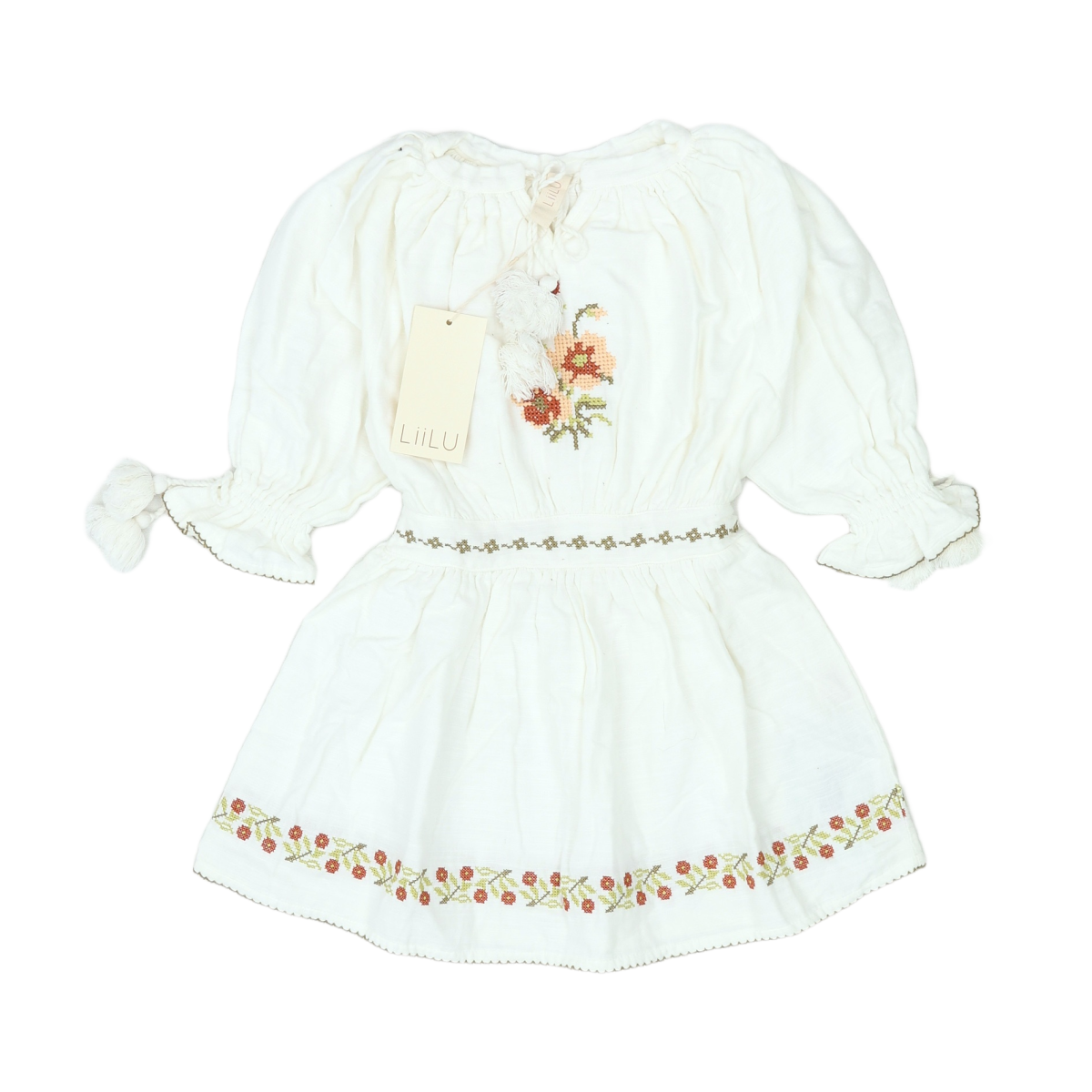 LIILU - ROBE - BLANC - 24 MOIS