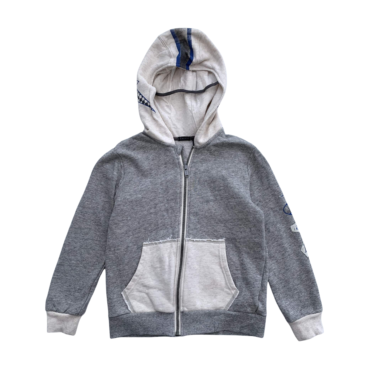 IKKS - SWEAT - GRIS, BEIGE - 8 ANS