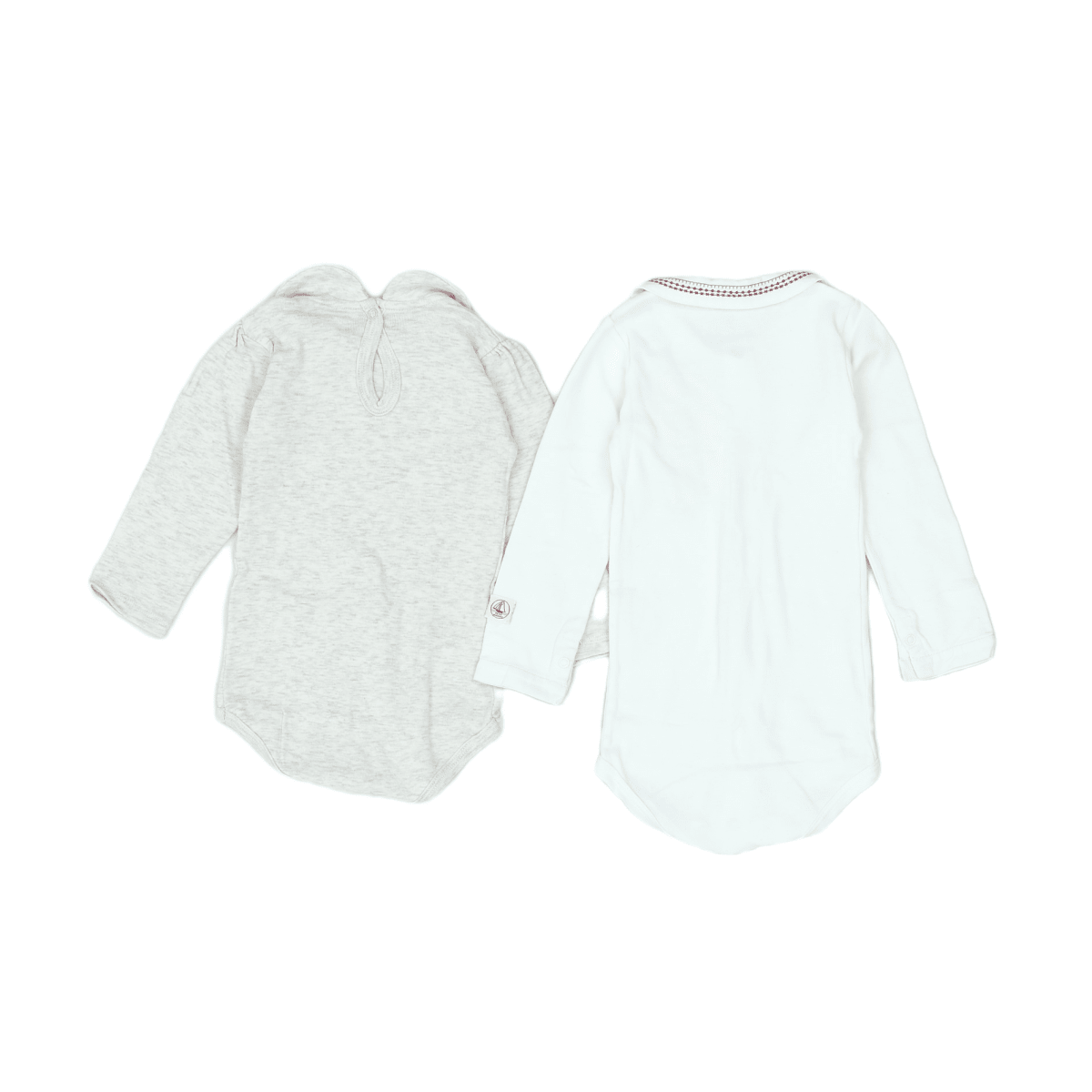 KLEINES BOOT - SET - WEISS, GRAU - 18 MONATE