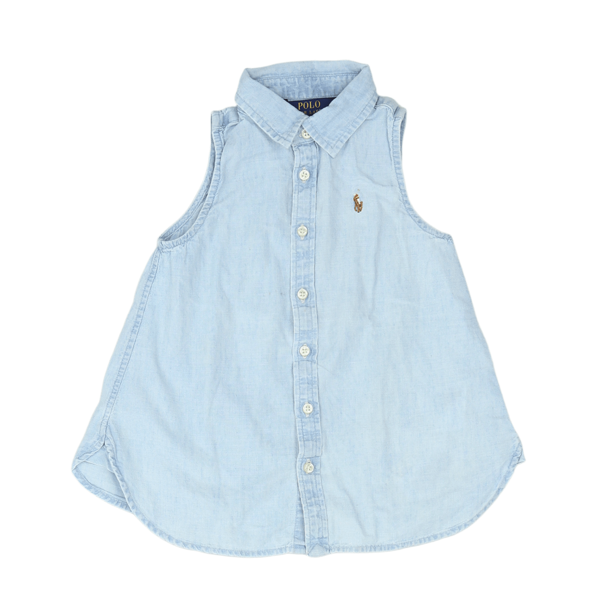 RALPH LAUREN - CHEMISE - BLEU - 5 ANS