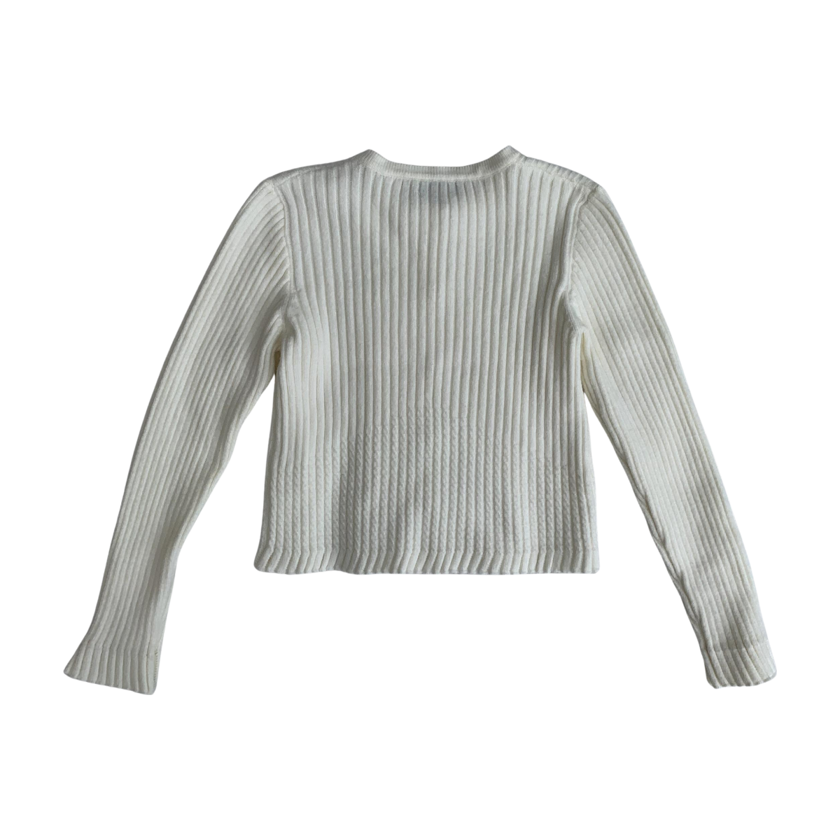 MAYORAL - CARDIGAN - BLANC - 8 ANS