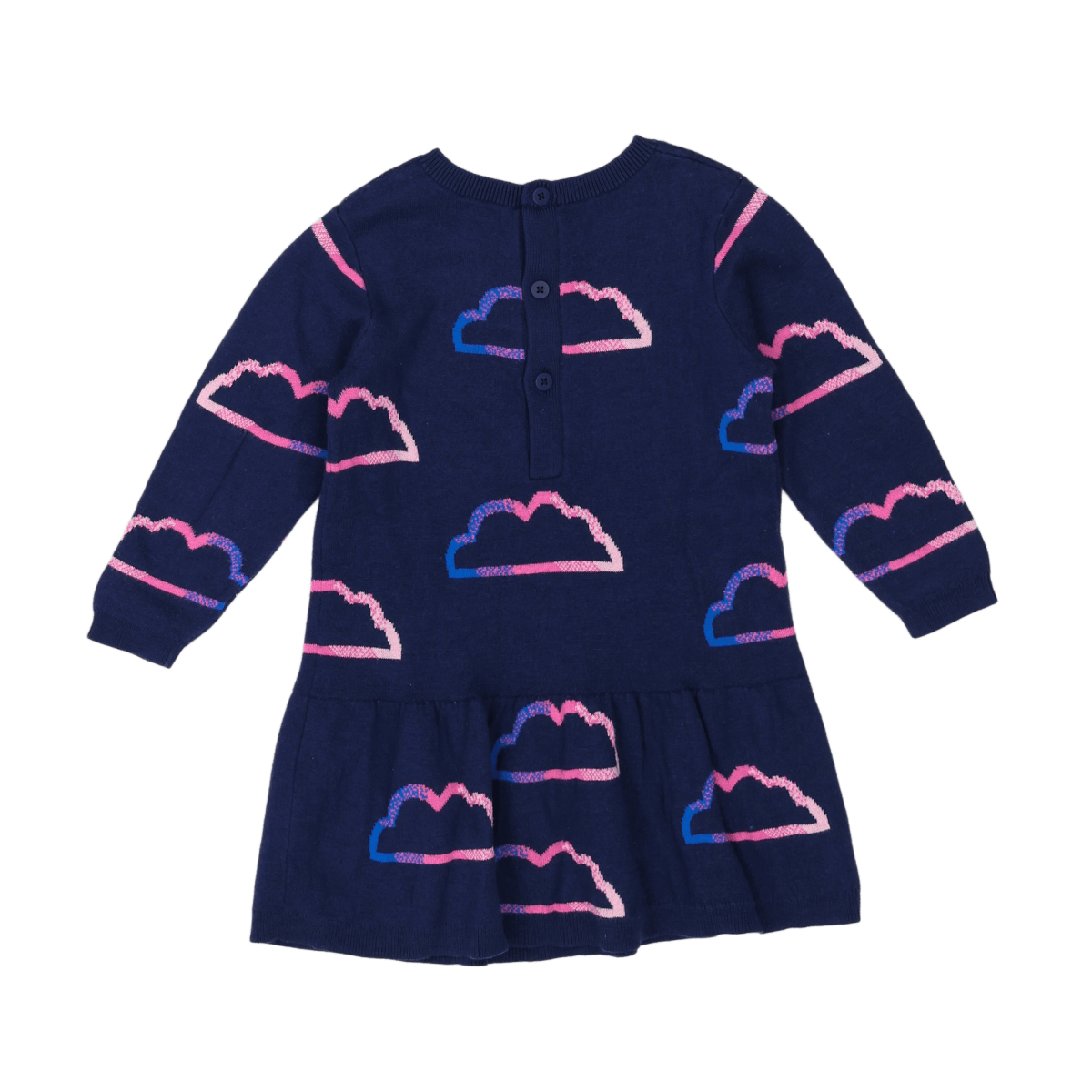 KENZO - ROBE - BLEU - 24 MOIS