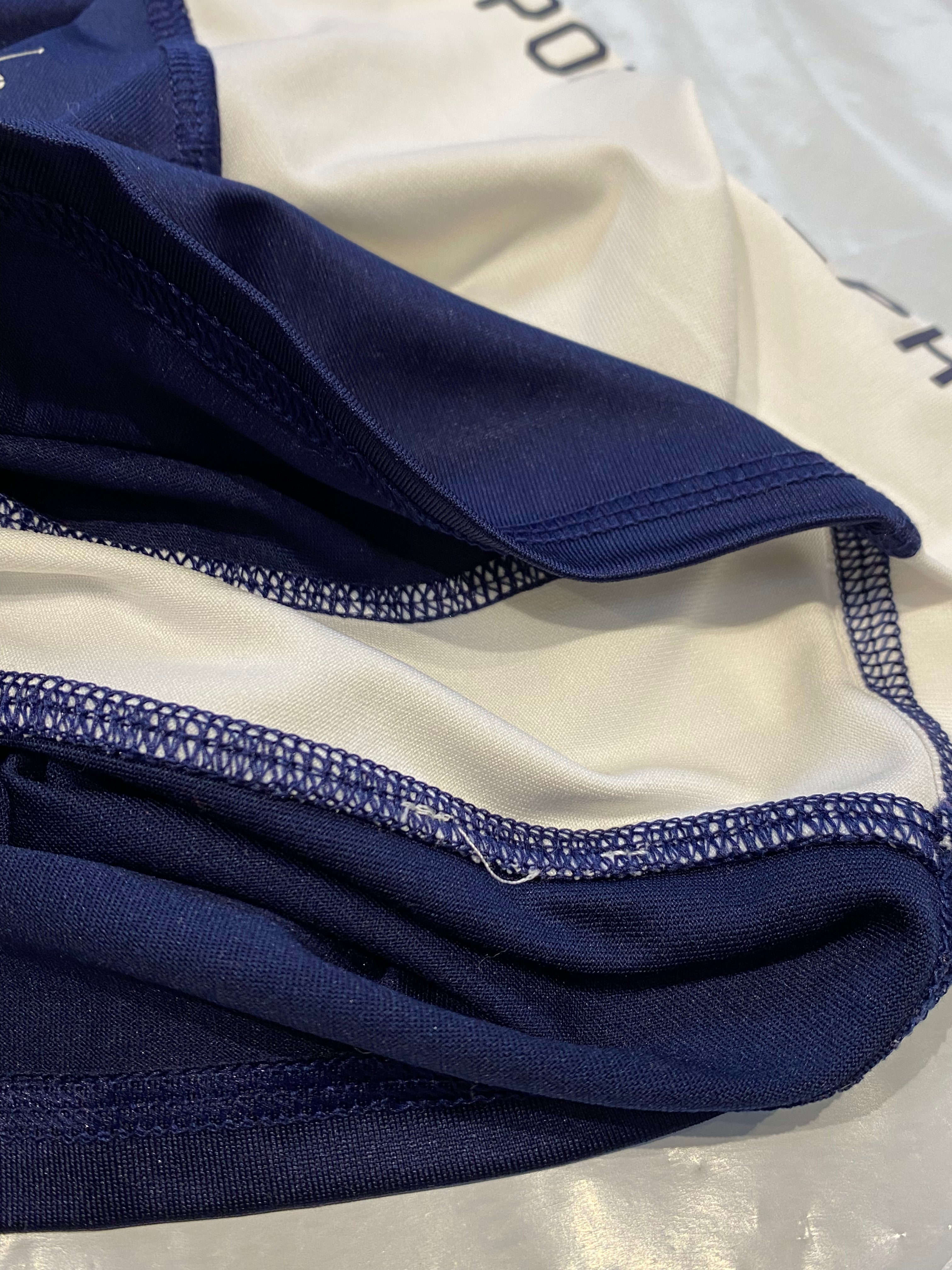 RALPH LAUREN - T-SHIRT DE BAIN - BLEU, BLANC - 24 MOIS