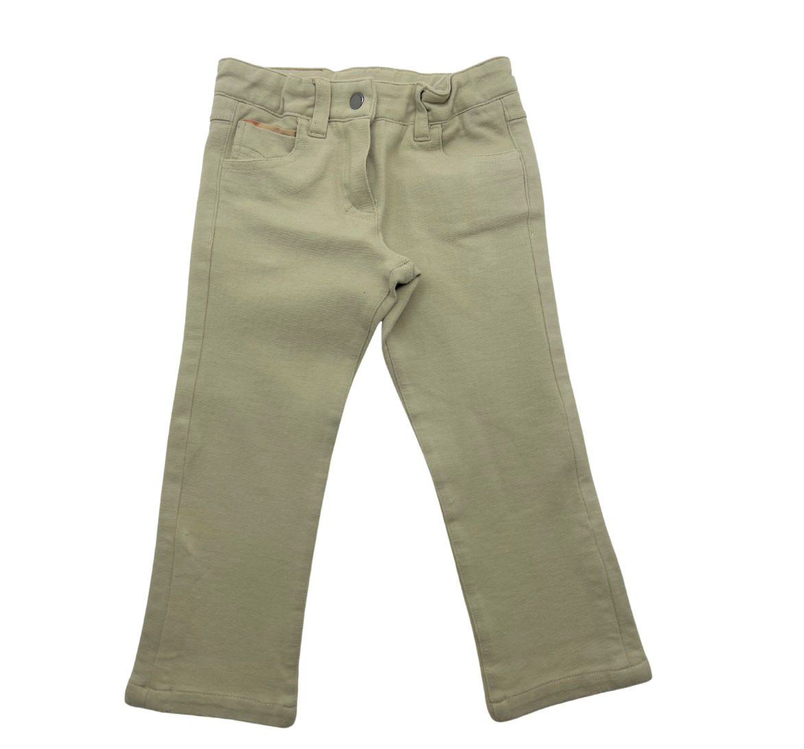 BURBERRY - Pantalon beige - 2 ans