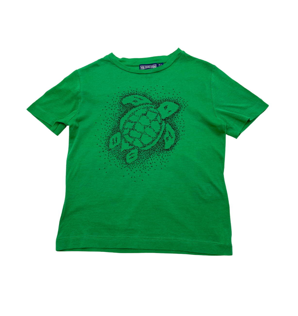 VILEBREQUIN - T-shirt vert tortue - 4 ans