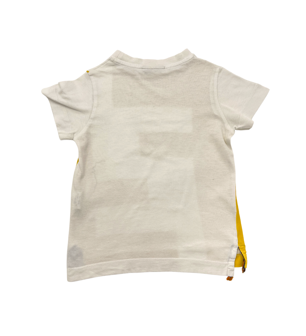 FENDI - T-shirt F jaune - 2 ans