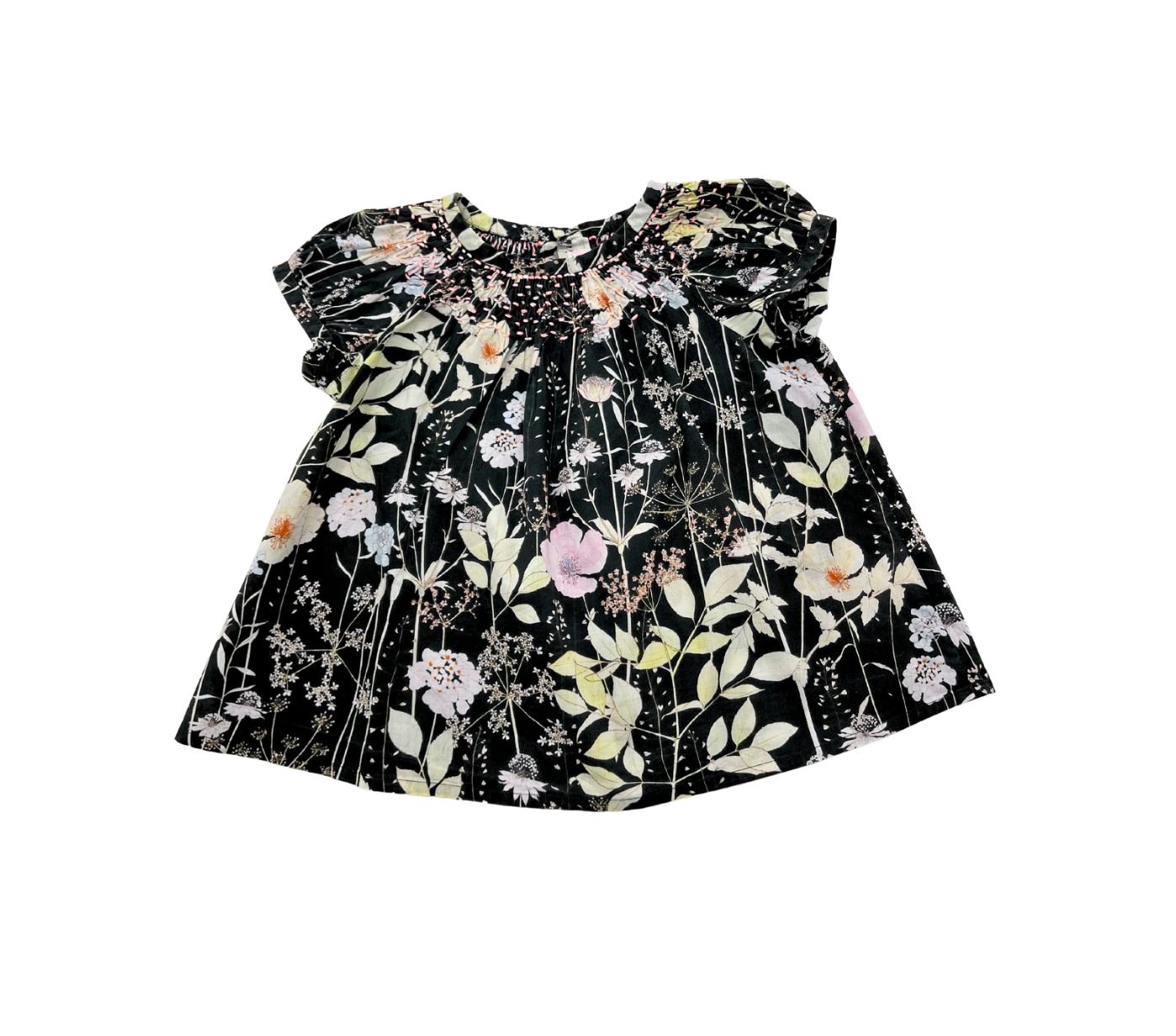 BONPOINT - Blouse à fleurs - 2 ans
