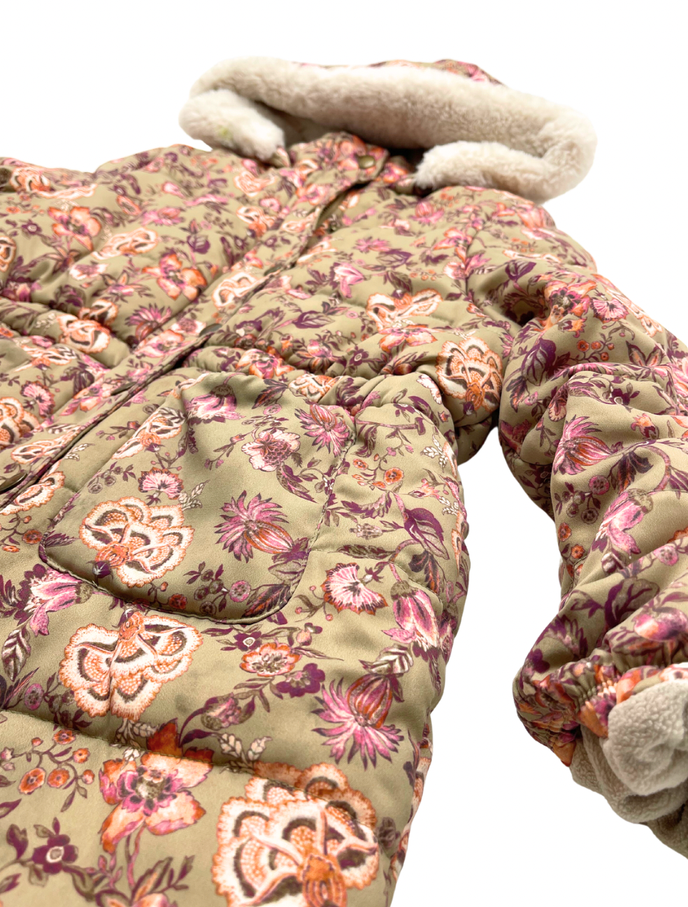 LOUISE MISHA - Manteau à fleurs - 8 ans