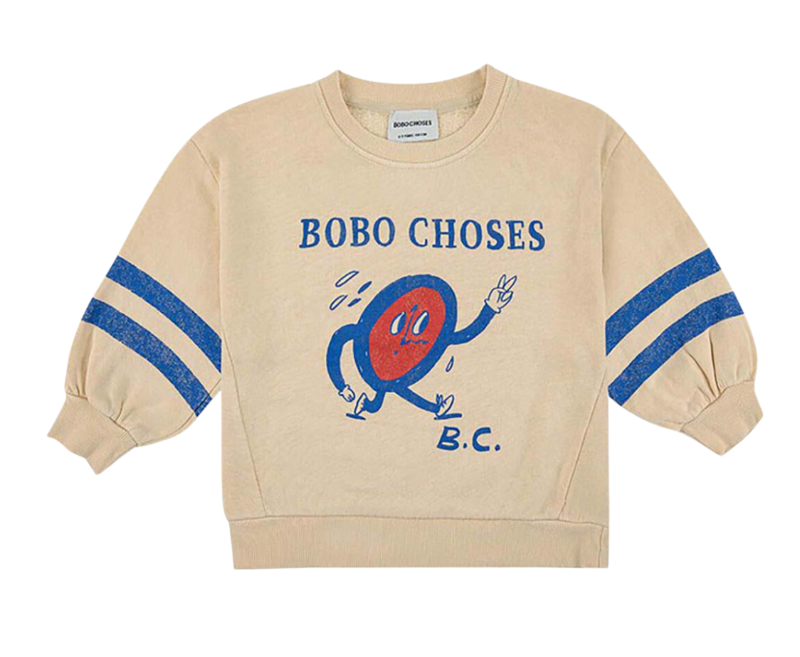 BOBO CHOSES - Sweat coton responsable - 8/9 ans