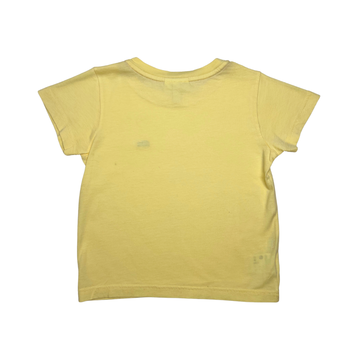 LACOSTE - T-shirt jaune - 3 ans