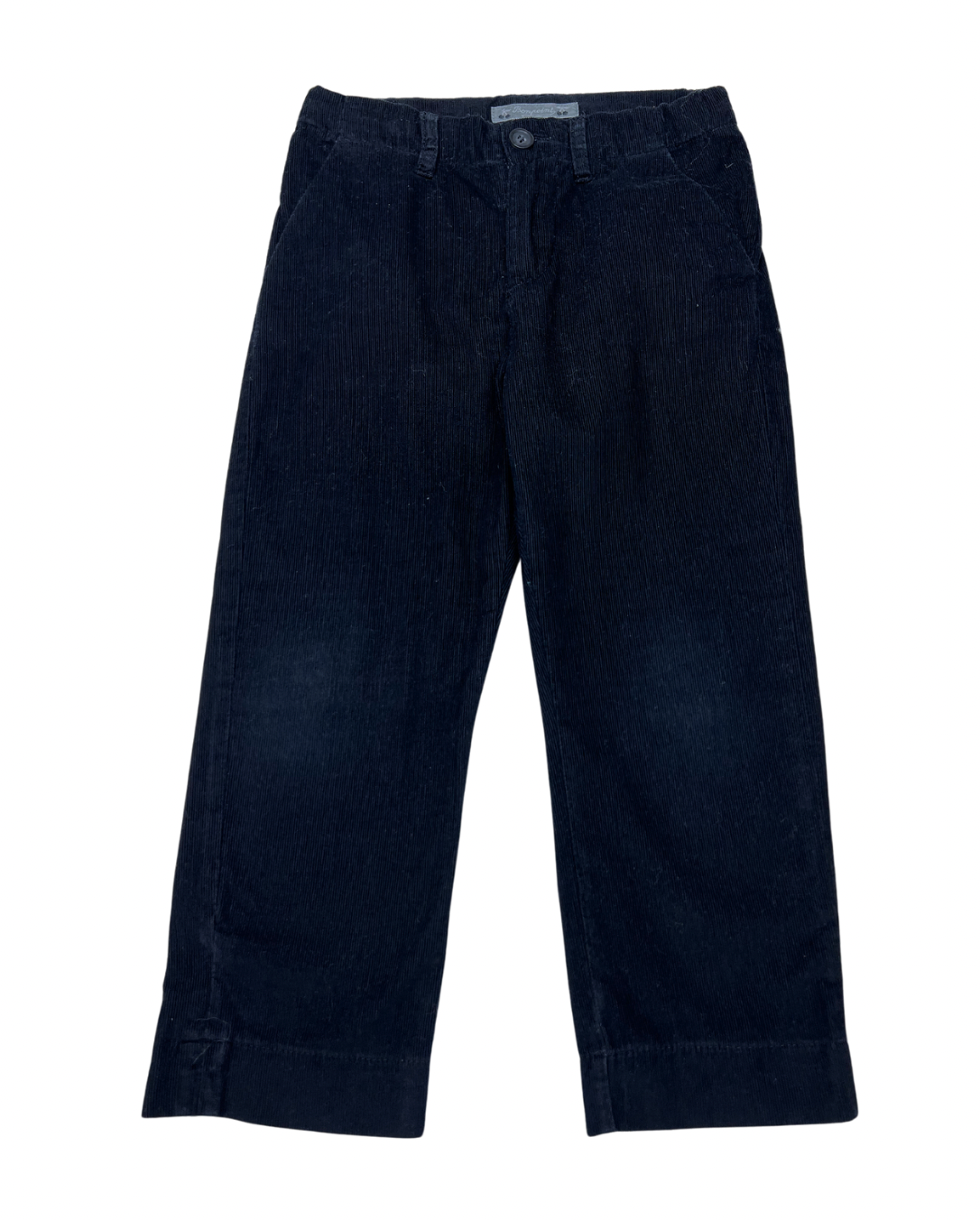 BONPOINT - Pantalon en velours noir - 4 ans