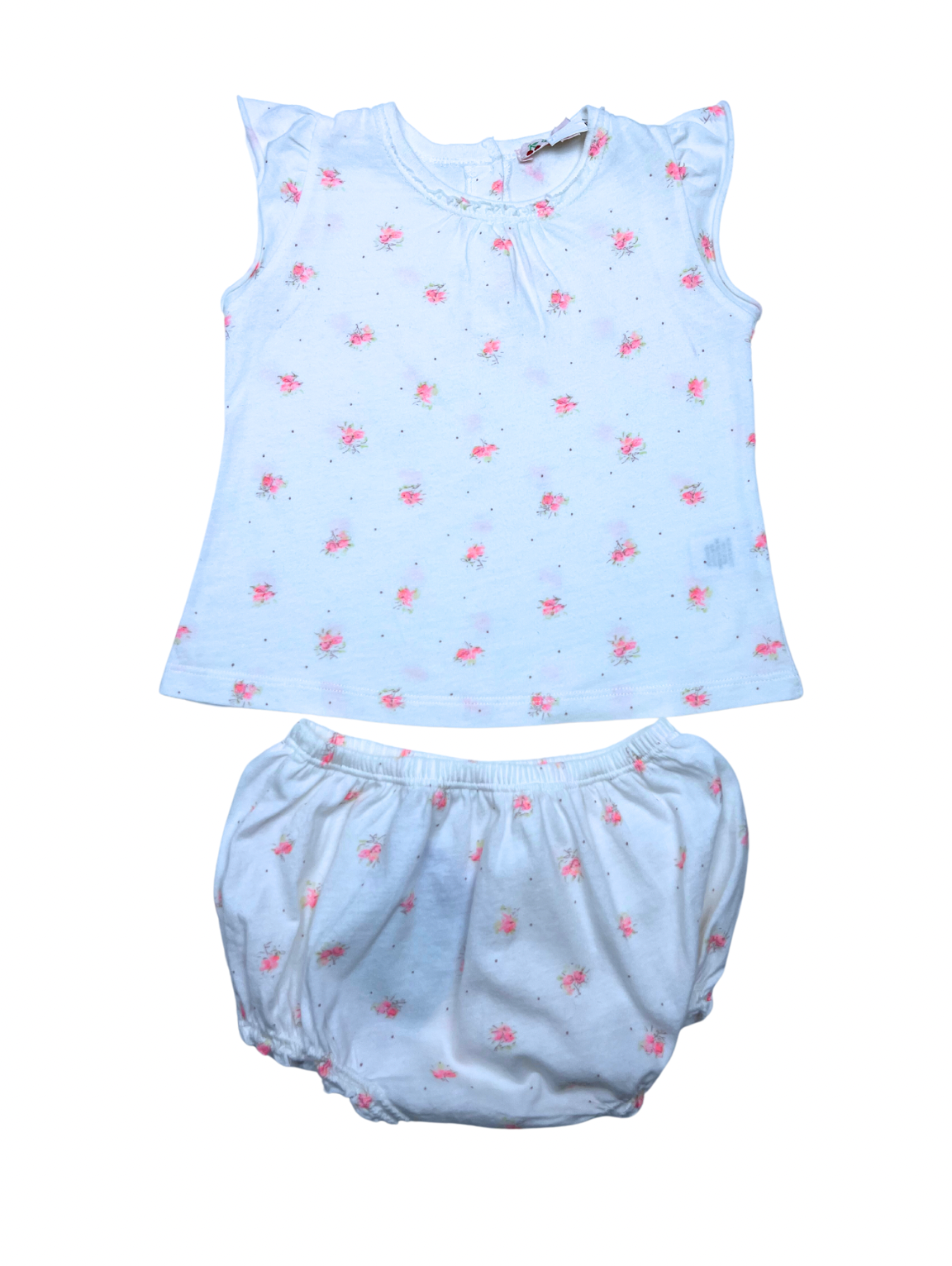 BONPOINT - Pyjama à fleurs - 6 mois