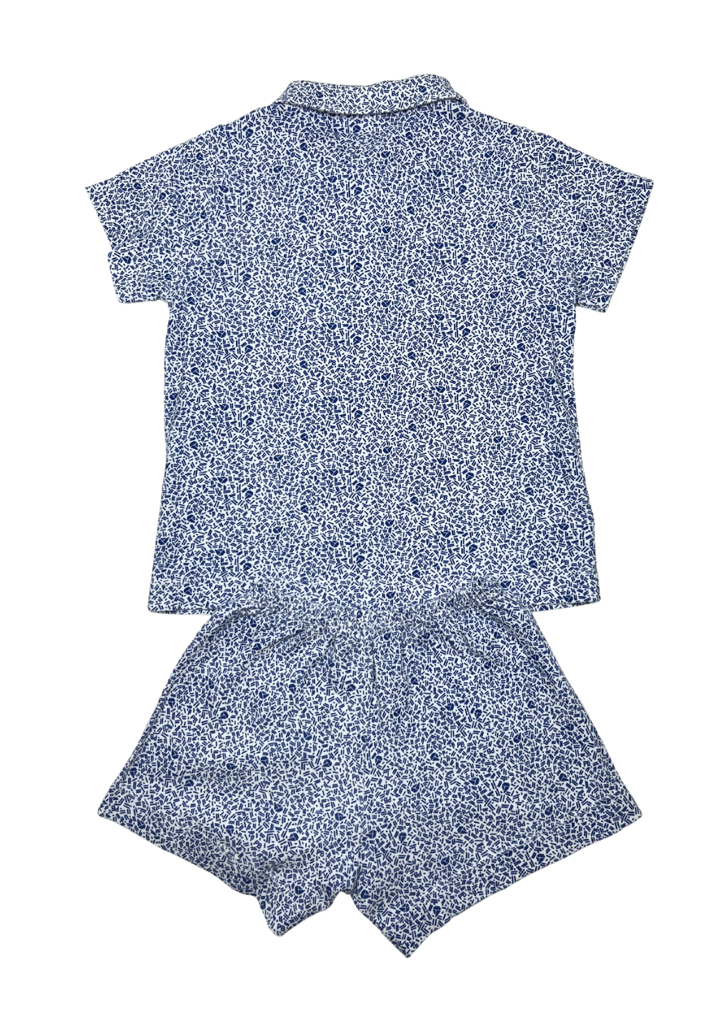 PETIT BATEAU - Pyjama à motifs bleu - 5 ans