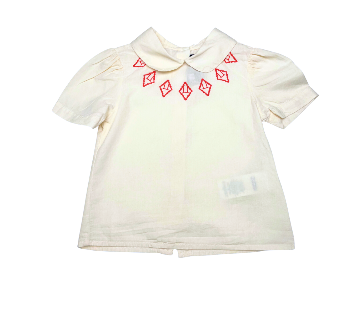 THE ANIMALS OBSERVATORY - Blouse blanche avec broderie - 2 ans