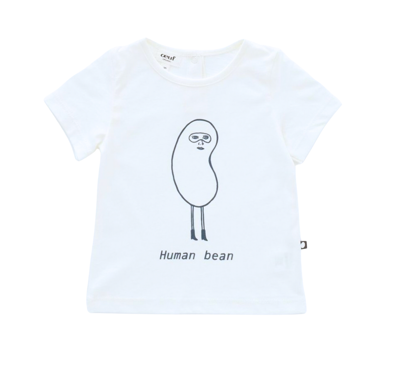 OEUF NYC - T-shirt "human bean" - 6 mois