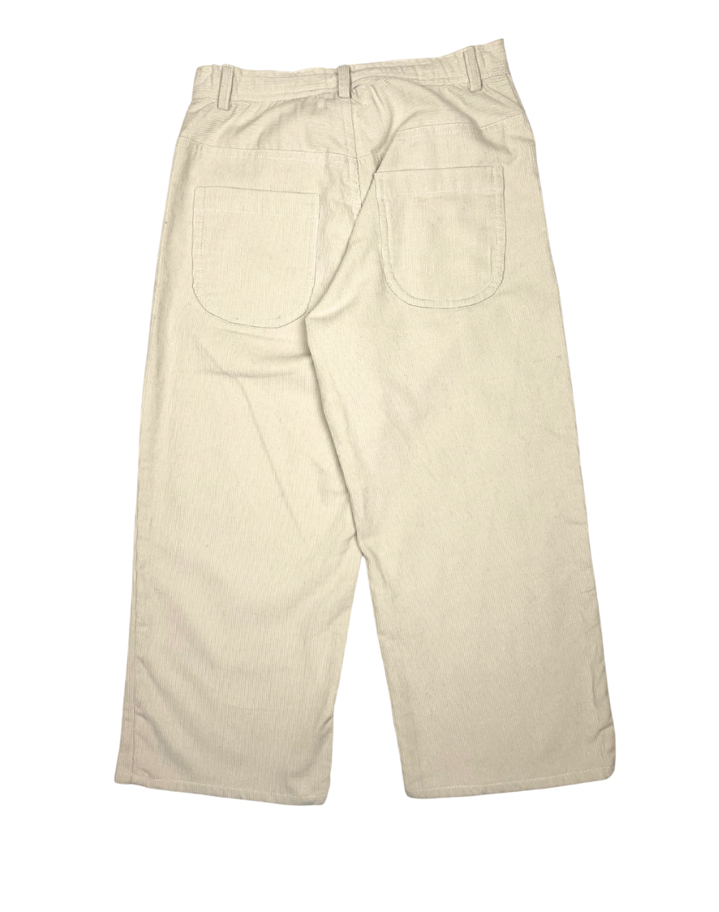 POLDER - Pantalon en velour écru - 10 ans