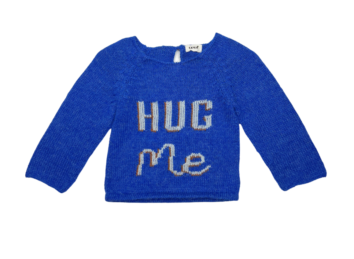 OEUF NYC - Pull "Hug Me" baby alpaca - 12 mois