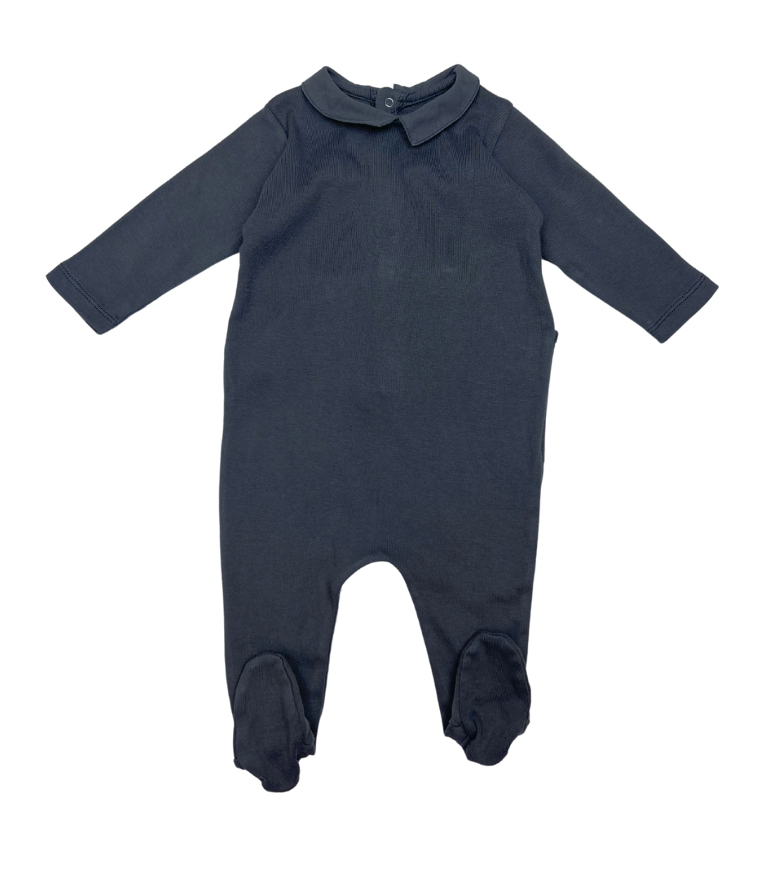 BONTON - Pyjama gris en coton - 12 mois