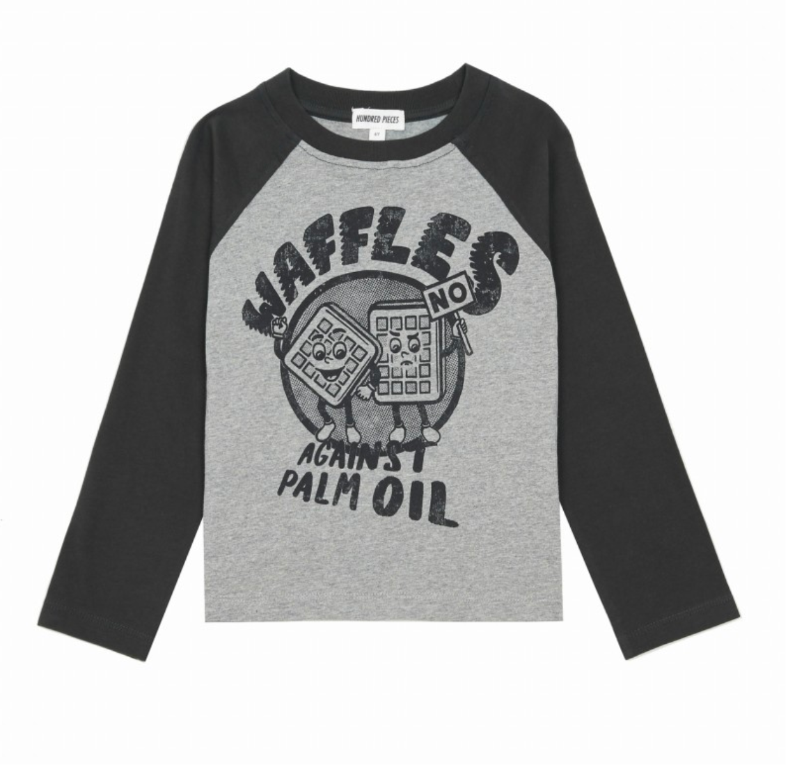 HUNDRED PIECES - T-shirt épais waffles - 6 ans
