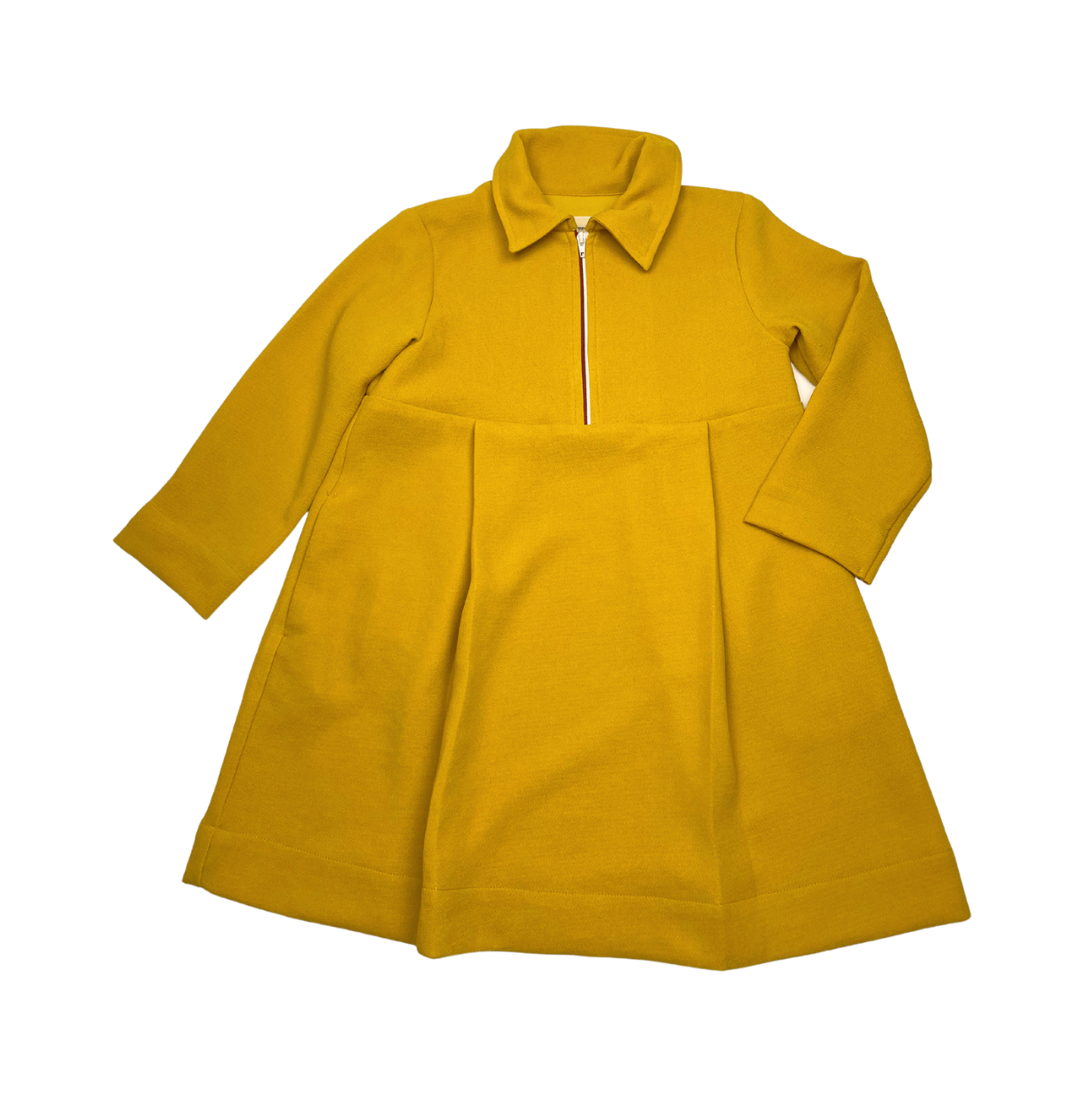 BELLEROSE - Robe jaune à poches - 8 ans