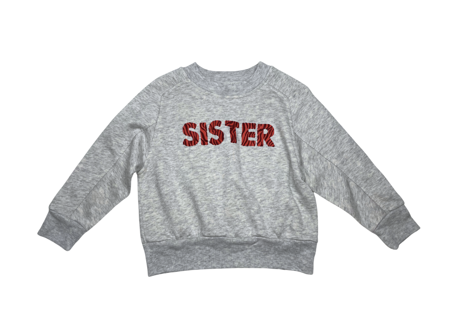 BELLEROSE - Pull gris "sister" - 6 ans