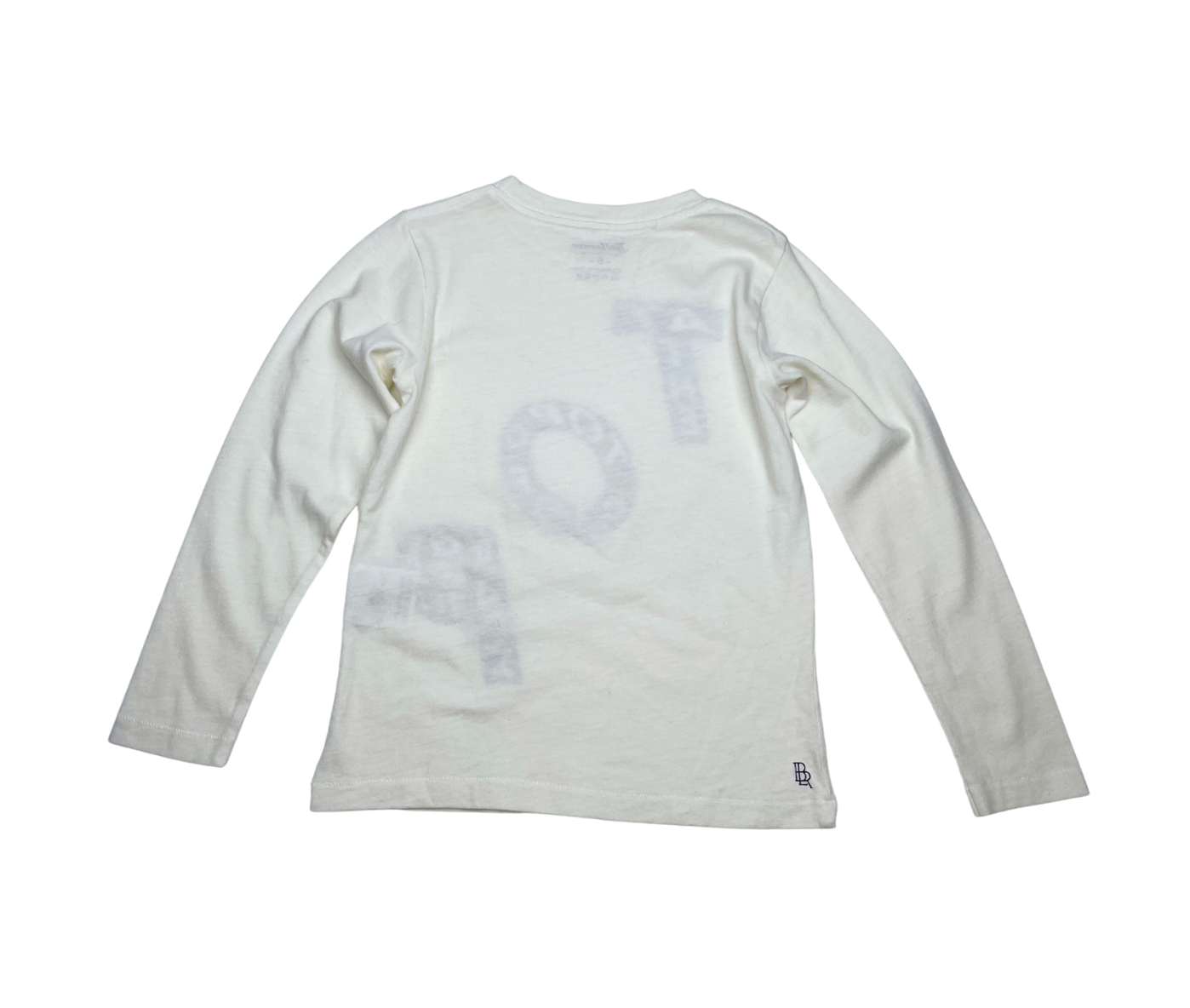BELLEROSE - T-shirt blanc "top" - 6 ans
