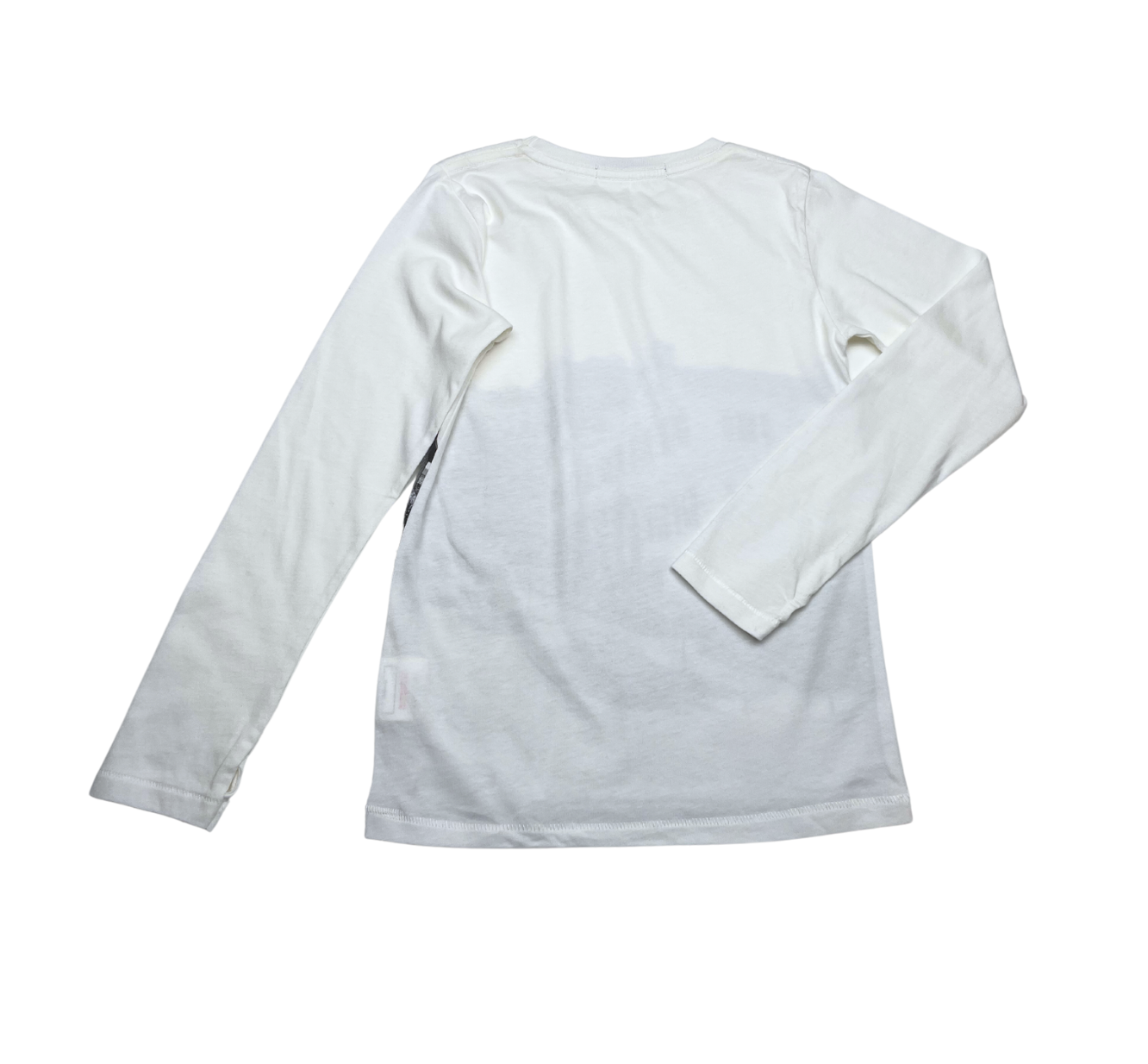 FINGER IN THE NOSE - T-shirt blanc avec dessin rue - 8/9 ans