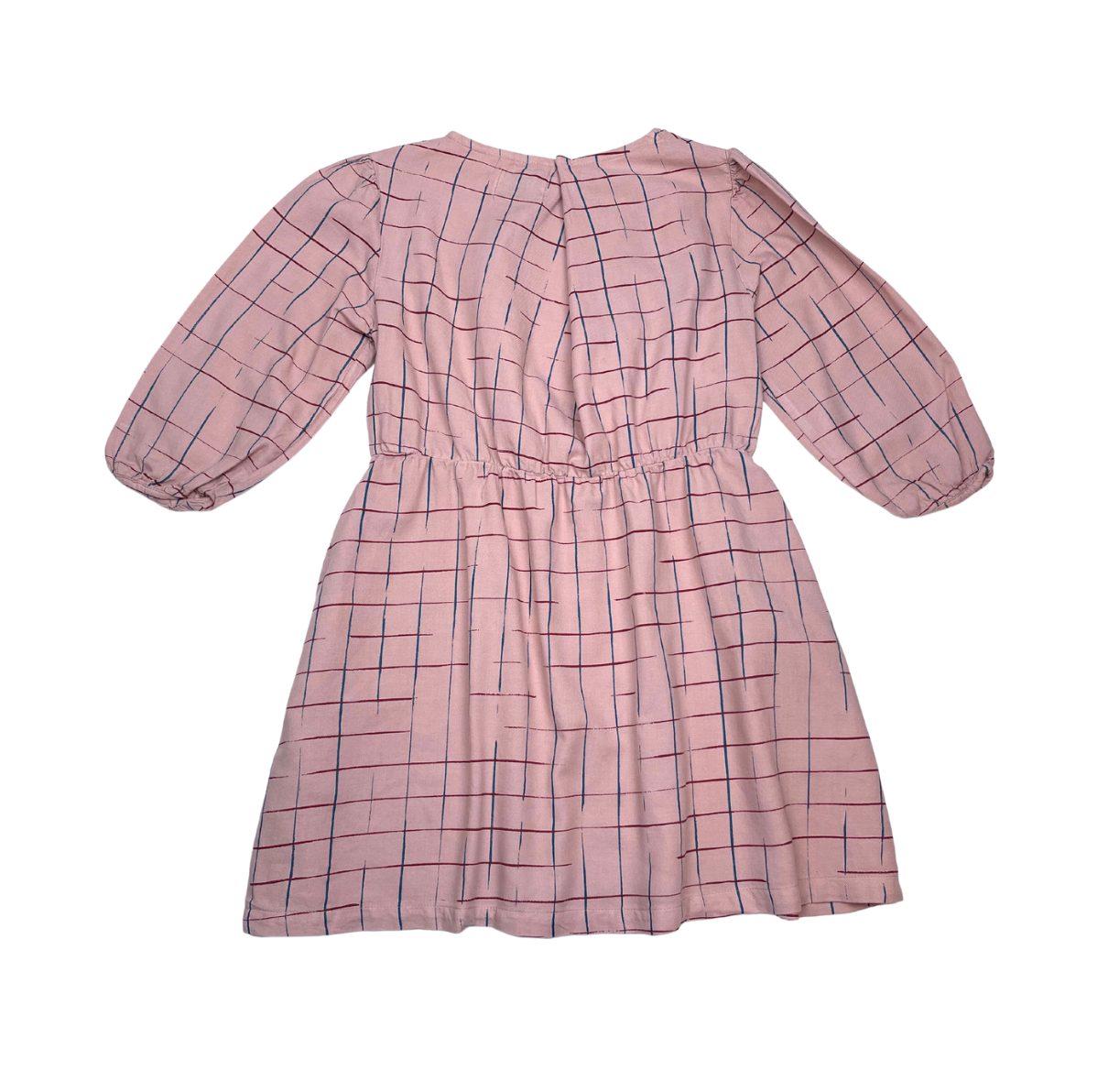 BOBO CHOSES - Robe rose à carreaux "lost things recollector" - 2/3 ans
